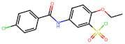 5-(4-Chlorobenzamido)-2-ethoxybenzene-1-sulfonyl chloride