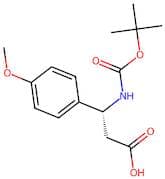 (R)-3-((tert-Butoxycarbonyl)amino)-3-(4-methoxyphenyl)propanoic acid