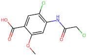 5-Chloro-4-(2-chloroacetamido)-2-methoxybenzoic acid