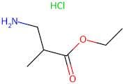Ethyl 3-amino-2-methylpropanoate hydrochloride