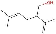 5-Methyl-2-(prop-1-en-2-yl)hex-4-en-1-ol