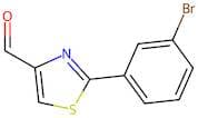 2-(3-Bromophenyl)thiazole-4-carbaldehyde