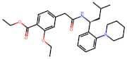 (S)-Ethyl 2-ethoxy-4-(2-((3-methyl-1-(2-(piperidin-1-yl)phenyl)butyl)amino)-2-oxoethyl)benzoate