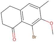8-Bromo-7-methoxy-6-methyl-3,4-dihydronaphthalen-1(2H)-one