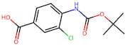 4-((tert-Butoxycarbonyl)amino)-3-chlorobenzoic acid