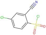 4-Chloro-2-cyanobenzene-1-sulfonyl chloride
