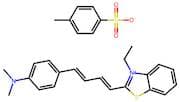 2-(4-(4-(Dimethylamino)phenyl)buta-1,3-dien-1-yl)-3-ethylbenzo[d]thiazol-3-ium 4-methylbenzenesulf…