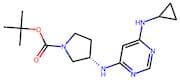 (S)-tert-Butyl 3-((6-(cyclopropylamino)pyrimidin-4-yl)amino)pyrrolidine-1-carboxylate