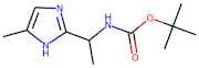 2-(1-Aminoethyl)-5-methyl-1H-imidazole, 2-BOC protected