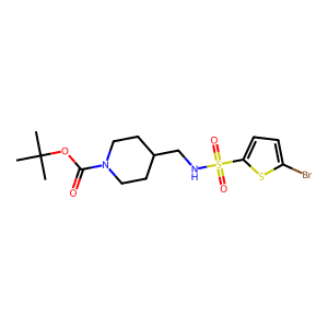 tert-Butyl 4-((5-bromothiophene-2-sulfonamido)methyl)piperidine-1-carboxylate