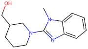(1-(1-Methyl-1H-benzo[d]imidazol-2-yl)piperidin-3-yl)methanol