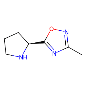 (S)-3-methyl-5-(2-pyrrolidinyl)-1,2,4-oxadiazole