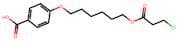 4-((6-((3-Chloropropanoyl)oxy)hexyl)oxy)benzoic acid