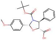 (2R,4S,5R)-3-(tert-Butoxycarbonyl)-2-(4-methoxyphenyl)-4-phenyloxazolidine-5-carboxylic acid