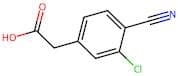 2-(3-Chloro-4-cyanophenyl)acetic acid