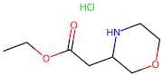 Ethyl 2-(morpholin-3-yl)acetate hydrochloride