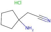 2-(1-Aminocyclopentyl)acetonitrile hydrochloride