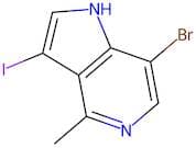 7-Bromo-3-iodo-4-methyl-1H-pyrrolo[3,2-c]pyridine