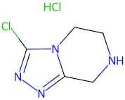 3-Chloro-5,6,7,8-tetrahydro-[1,2,4]triazolo[4,3-a]pyrazine hydrochloride