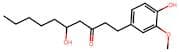 5-Hydroxy-1-(4-hydroxy-3-methoxyphenyl)decan-3-one