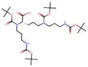 (S)-2,5-bis((tert-Butoxycarbonyl)(3-((tert-butoxycarbonyl)amino)propyl)amino)pentanoic acid
