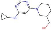 (1-(6-(Cyclopropylamino)pyrimidin-4-yl)piperidin-3-yl)methanol