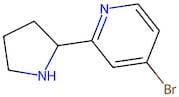 4-Bromo-2-(pyrrolidin-2-yl)pyridine