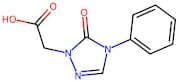 2-(5-Oxo-4-phenyl-4,5-dihydro-1H-1,2,4-triazol-1-yl)acetic acid