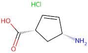(1S,4R)-4-Aminocyclopent-2-enecarboxylic acid hydrochloride