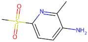 2-Methyl-6-(methylsulfonyl)pyridin-3-amine