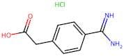 2-(4-Carbamimidoylphenyl)acetic acid hydrochloride