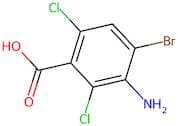 3-Amino-4-bromo-2,6-dichlorobenzoic acid