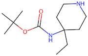 tert-Butyl (4-ethylpiperidin-4-yl)carbamate