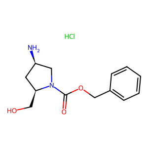 (2R,4R)-Benzyl 4-amino-2-(hydroxymethyl)pyrrolidine-1-carboxylate hydrochloride