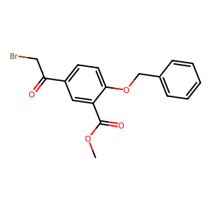 Methyl 2-(benzyloxy)-5-(2-bromoacetyl)benzoate