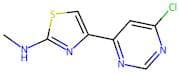 4-(6-Chloropyrimidin-4-yl)-N-methylthiazol-2-amine