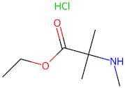 Ethyl 2-methyl-2-(methylamino)propanoate hydrochloride