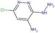6-Chloro-3-hydrazinylpyridazin-4-amine
