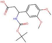 3-((tert-Butoxycarbonyl)amino)-3-(3,4-dimethoxyphenyl)propanoic acid