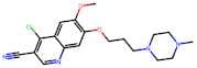 4-Chloro-6-methoxy-7-(3-(4-methylpiperazin-1-yl)propoxy)quinoline-3-carbonitrile