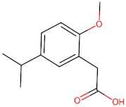 2-(5-Isopropyl-2-methoxyphenyl)acetic acid