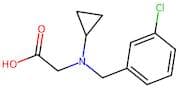2-((3-Chlorobenzyl)(cyclopropyl)amino)acetic acid