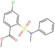 Methyl 4-chloro-2-(N-methyl-N-phenylsulfamoyl)benzoate