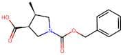 (3S,4R)-1-Cbz-4-methylpyrrolidine-3-carboxylic Acid