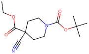 1-tert-Butyl 4-ethyl 4-cyanopiperidine-1,4-dicarboxylate