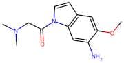 1-(6-Amino-5-methoxyindolin-1-yl)-2-(dimethylamino)ethanone