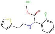 Methyl 2-(2-chlorophenyl)-2-((2-(thiophen-2-yl)ethyl)amino)acetate hydrochloride