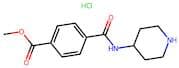 Methyl 4-(piperidin-4-ylcarbamoyl)benzoate hydrochloride