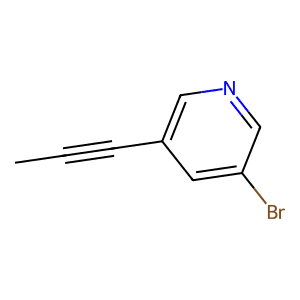 3-Bromo-5-(prop-1-yn-1-yl)pyridine