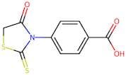 4-(4-Oxo-2-thioxothiazolidin-3-yl)benzoic acid